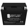 Mighty Max Battery 12V 18Ah Battery for Powersport Motorcycle Snowmobile YTX20-BS59